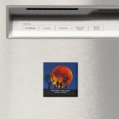 Blutmond Mondfinsternis 2026 Magnet (In Situ (Geschirrspüler))
