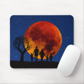 Blutmond-Mondseelenfamilie Mousepad (Mit Mouse)