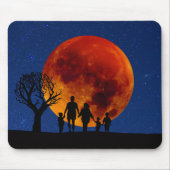Blutmond-Mondseelenfamilie Mousepad (Vorne)