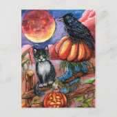 Blutmond Postkarte (Vorderseite)