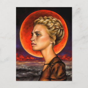 Blutmond Postkarte