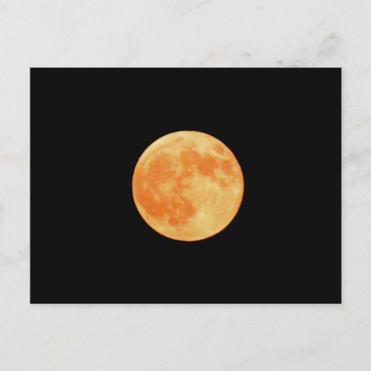 Blutmond Postkarte (Vorderseite)