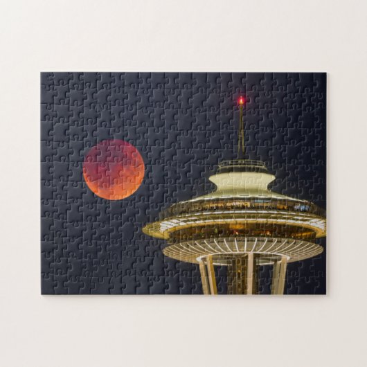 Blutmond | Seattle Space Needle Puzzle (Horizontal)