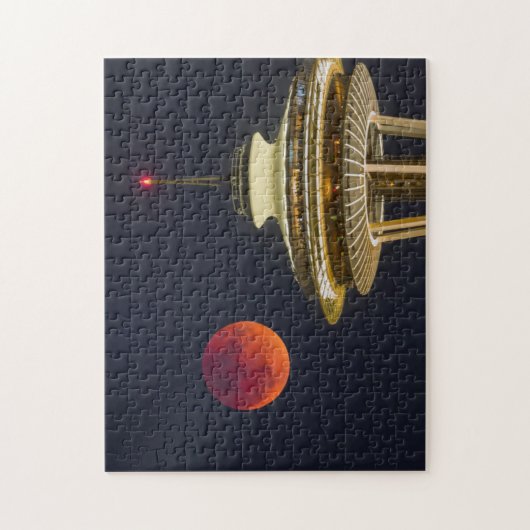Blutmond | Seattle Space Needle Puzzle (Vertikal)