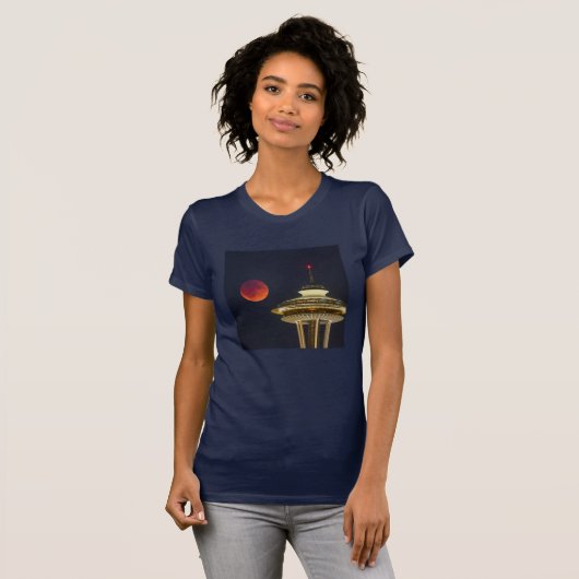 Blutmond | Seattle Space Needle T-Shirt (Vorne ganz)