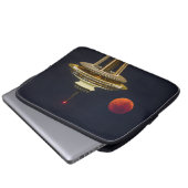 Blutmond | Space Needle Seattle Laptopschutzhülle (Vorne Knopf)