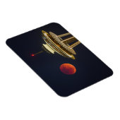 Blutmond | Space Needle Seattle Magnet (Rechte Seite)
