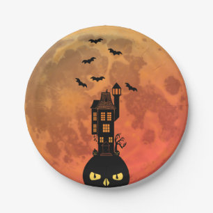 Blutmond Spukhaus Teller
