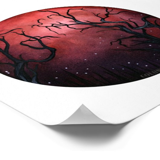 Blutmond steigt poster (Ecke)