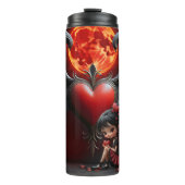 Blutmond Valentinsfee Thermosbecher (Vorderseite)