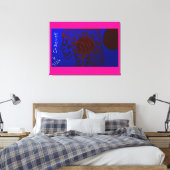 Blutmondprinzessin Leinwanddruck (Insitu (Schlafzimmer))