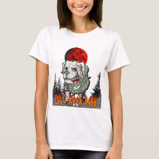 Blutmondrinde - Zombie Hund Halloween-Shirt T-Shirt