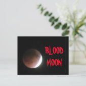 BLUTMOON POSTCARD POSTKARTE (Stehend Vorderseite)