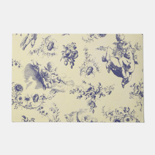 Blutoile French Country Cherub Muster Fußmatte