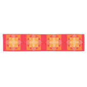 Blutorange Kurzer Tischläufer (Horizontal)
