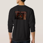 Blutorange-Logo LS-T-Shirt Sweatshirt (Rückseite)