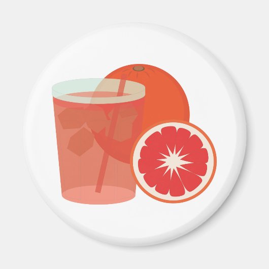 Blutorange Magnet (Vorne)