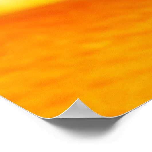 Blutorange Poster (Ecke)