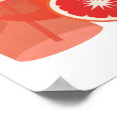 Blutorange Poster (Ecke)
