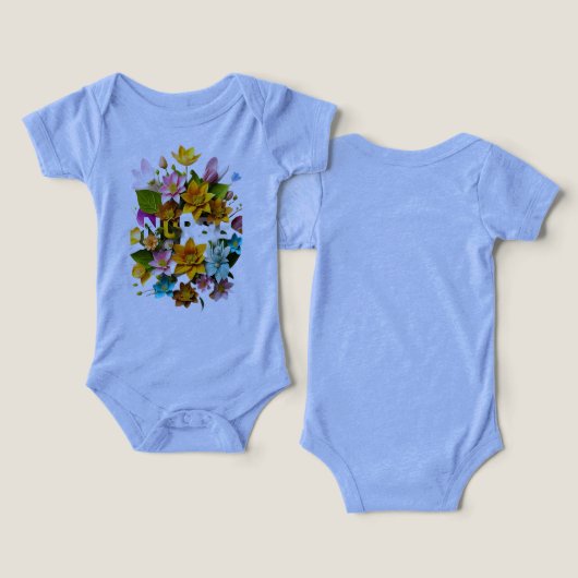 Blutpflege - Blumentribut an Krankenschwestern (Design Vorderseite & Rückseite)