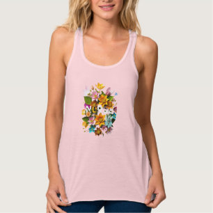 Blutpflege - Blumentribut an Krankenschwestern Tank Top