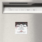 Blutplättchendes Schwarz-weißes Rett Magnet (In Situ (Geschirrspüler))