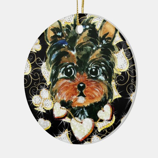 BLUTPOO KERAMIK ORNAMENT (Links)