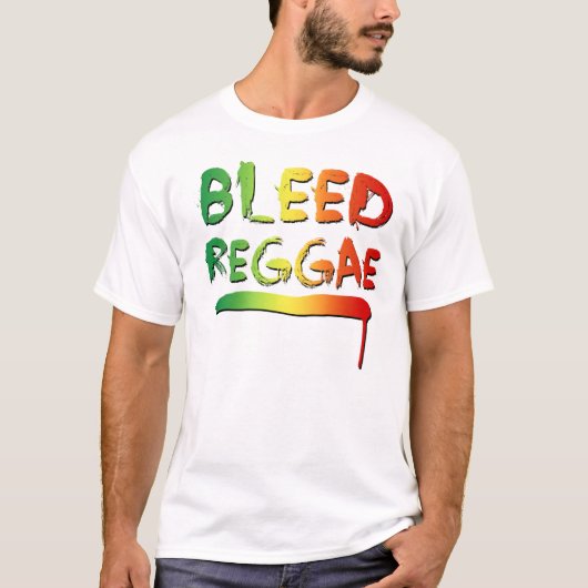 Blutreggae-Shirt T-Shirt (Vorderseite)