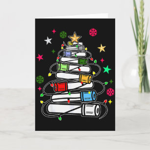 Blutröhrchen-Weihnachtsbaum Phlebotomist Tech Phle Karte