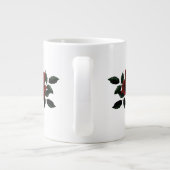 Blutrose Jumbo-Tasse (Rückseite)