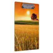 Blutroter Sonnenuntergang Klemmbrett (Rechts)