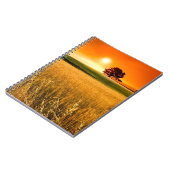 Blutroter Sonnenuntergang Notizblock (Linke Seite)