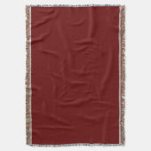Blutroter Wurfblanke Decke (Vorderseite Vertikal)