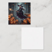 Blutsauger Quadratische Visitenkarte (Vorne/Hinten)