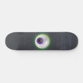 Blutschuss Monster Eyeball Halloween Auge Skateboard (Horizontal)