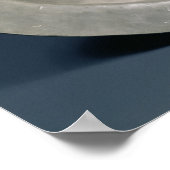 Blutschüssel, französisch, 15. Jahrhundert, Zinnha Poster (Ecke)