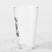 Blutschweiß und Bier trinken Workout Glas (Links)