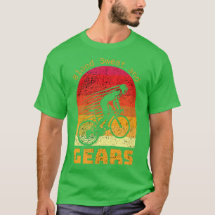 Blutschweiß und Zahnräder Tough Cycling Liebe Bicy T-Shirt