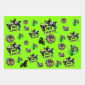 Blutschwitzgeere Geschenkpapier Set (Vorderseite 2)