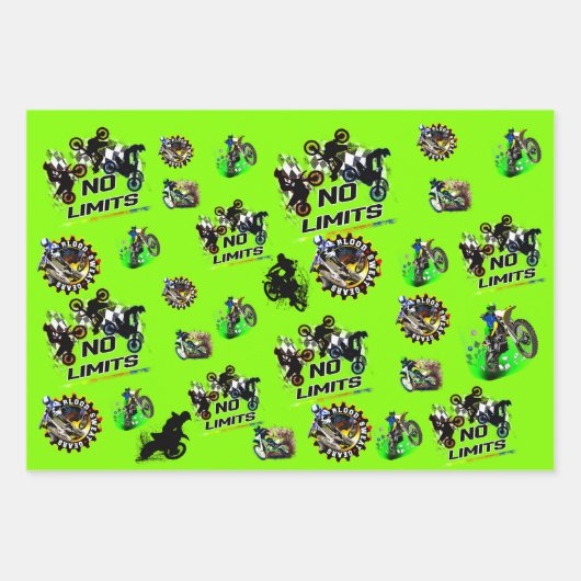 Blutschwitzgeere Geschenkpapier Set (Vorderseite 2)