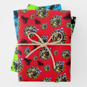 Blutschwitzgeere Geschenkpapier Set (Beispiel)