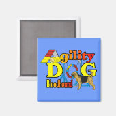 Blutschwund-Agility-Geschenke Magnet (Vorderseite/Rückseite)