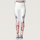 Blutspatter Leggings Chaos Hintern Shakers (Vorderseite)