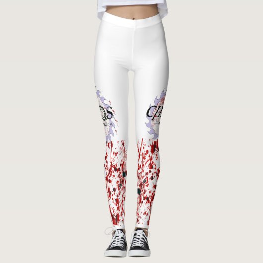 Blutspatter Leggings Chaos Hintern Shakers (Vorderseite)