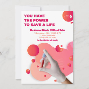 Blutspende Einladung