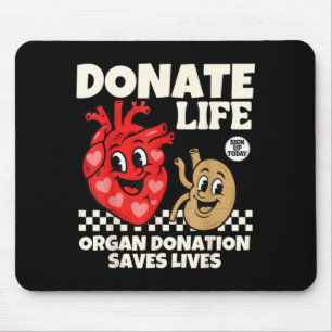 Blutspende Organspende Rettet Leben Blutspende Org Mousepad