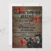 Blutspender brauchten eine Einladung an Erwachsene (Vorderseite)