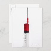 Blutspender Postkarte (Vorne/Hinten)