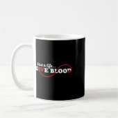 Blutspender Rette ein Leben geben Blutspende Aware Kaffeetasse (Links)
