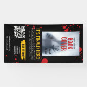 Blutspritzer-Horror-Buchlaunch-Promotion Banner (Horizontal)
